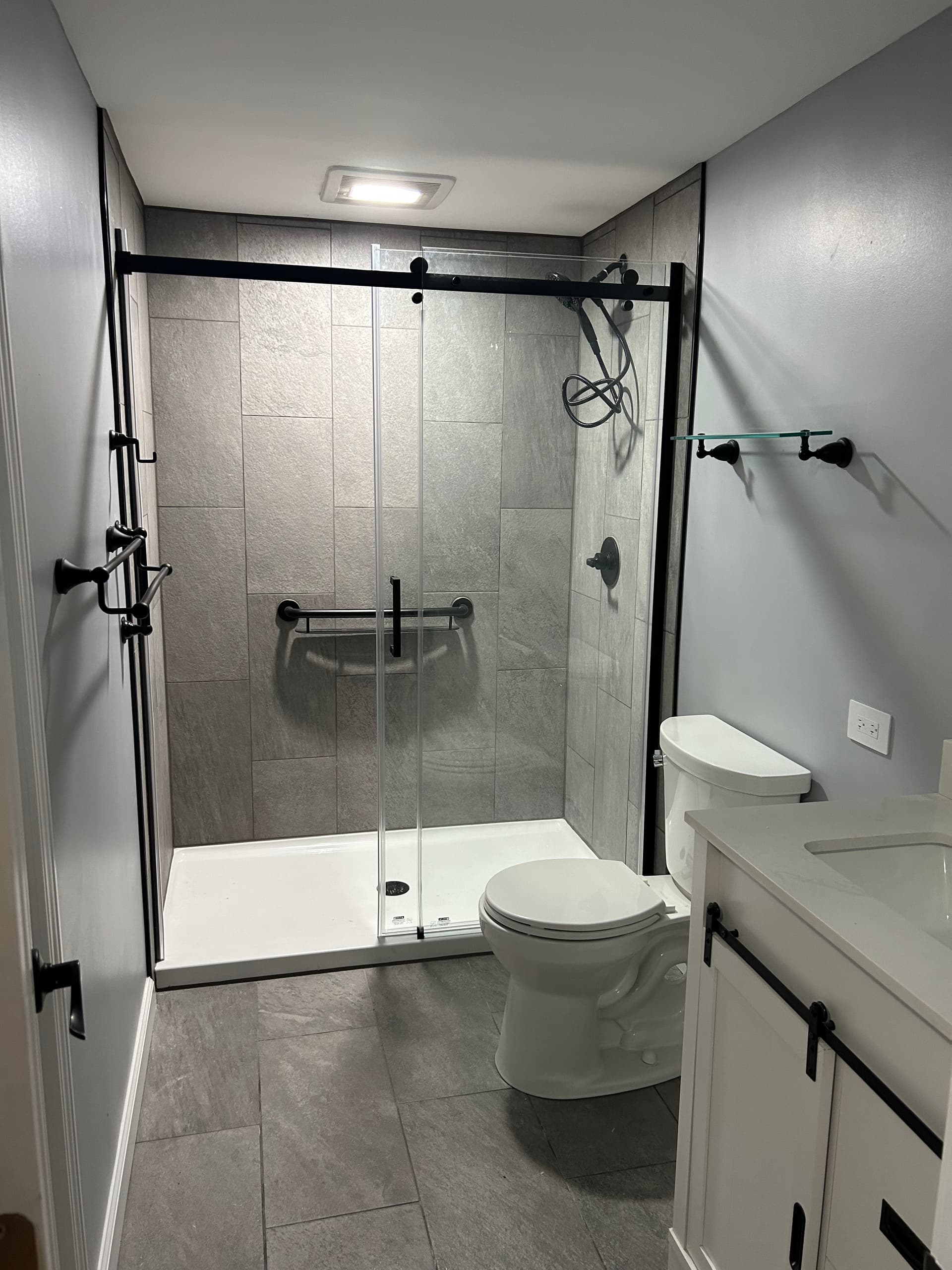 Gallery photos for Bathroom Remodel in Bryan OH Goes From Worn Out to Modern: Image #2