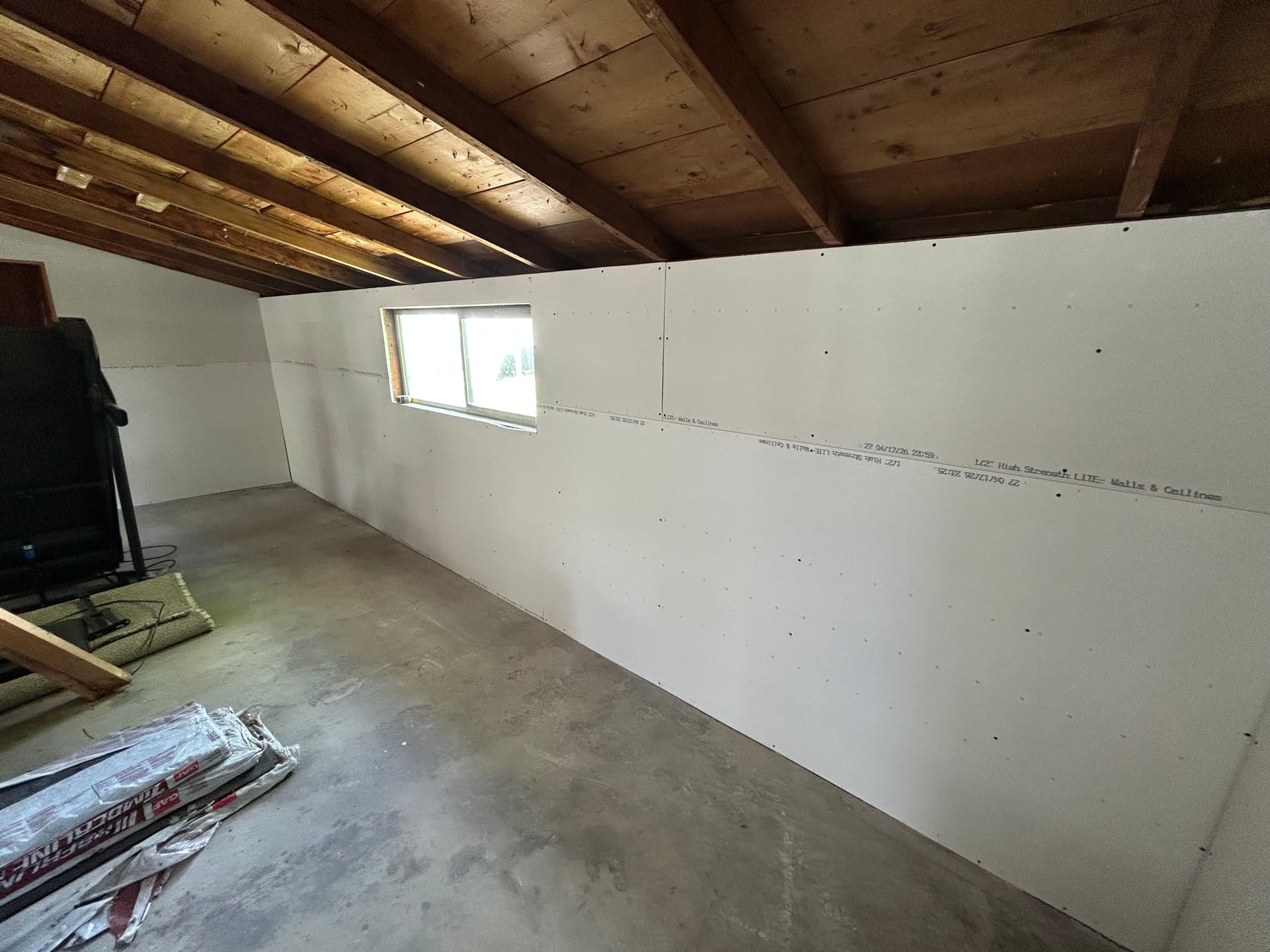 Gallery photos for New Drywall Installation in a Bryan Ohio Garage: Image #2