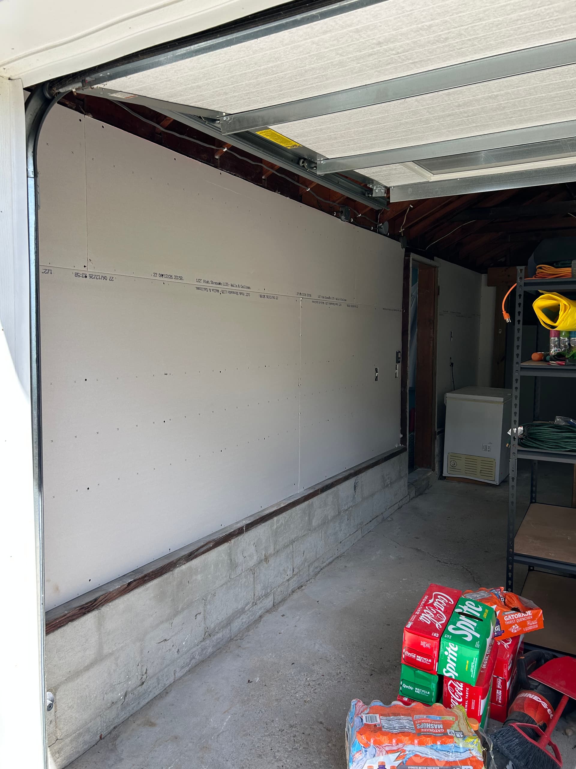 Gallery photos for New Drywall Installation in a Bryan Ohio Garage: Image #1