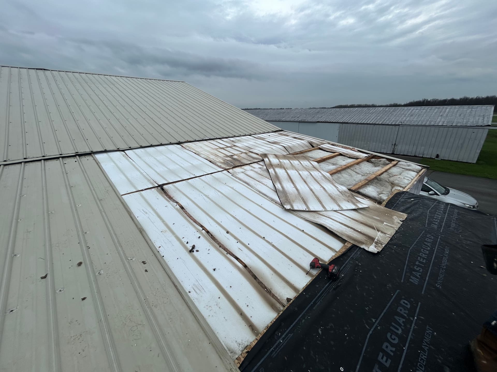 Roof Replacement with Rotted Framing Repair in Defiance Ohio image