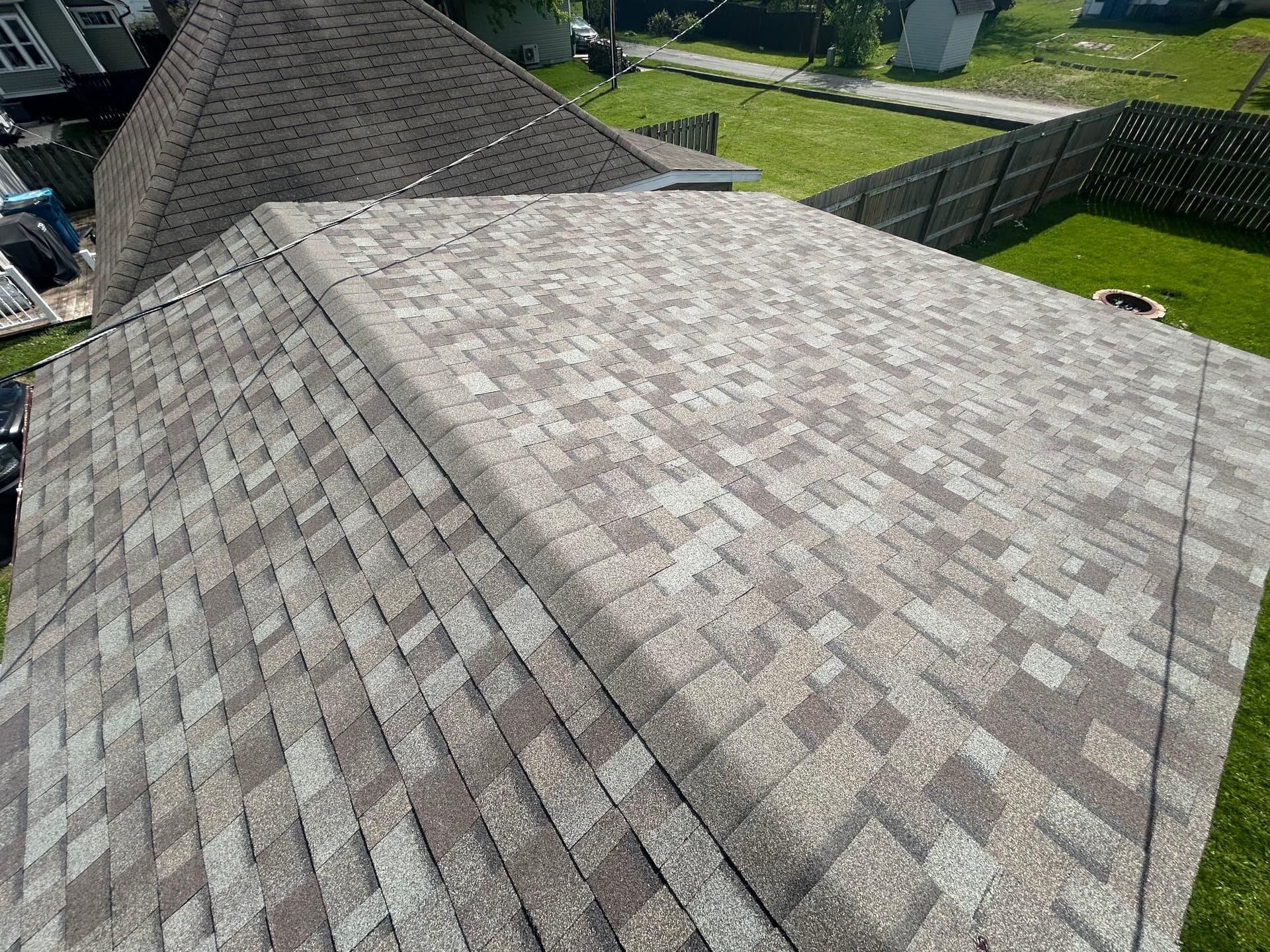 Gallery photos for Roof Replacement in Bryan Ohio with Owens Corning Driftwood Shingles: Image #3