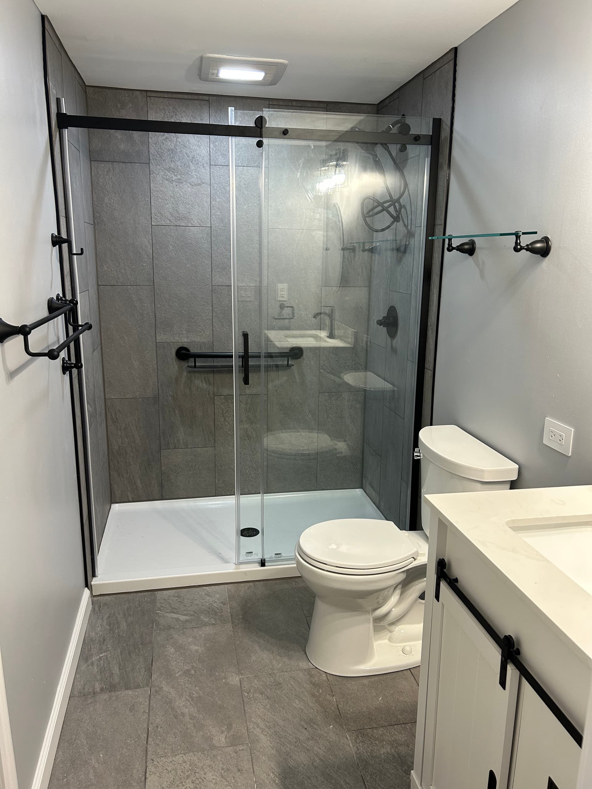Gallery photos for Bathroom Remodel in Bryan OH Goes From Worn Out to Modern: Image #4