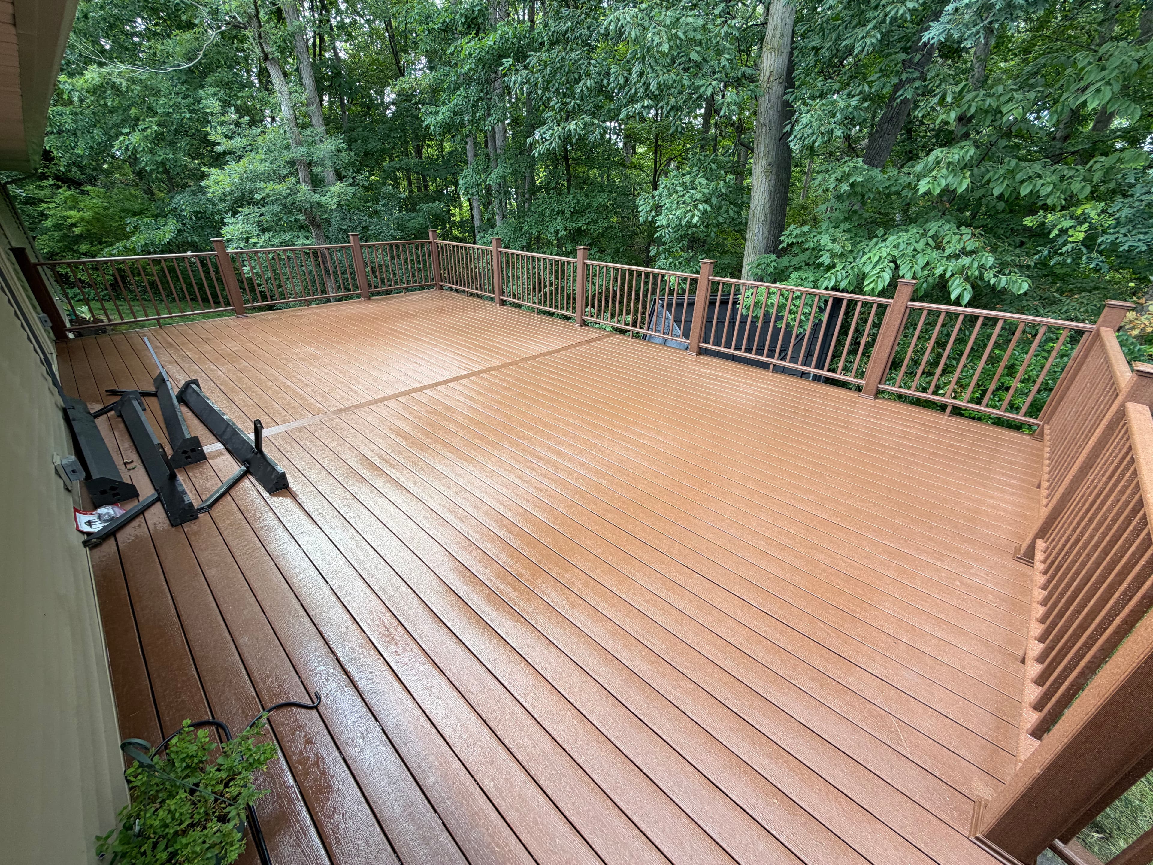 Project Old Wood Deck Replaced With Low-Maintenance Composite in Defiance Ohio image