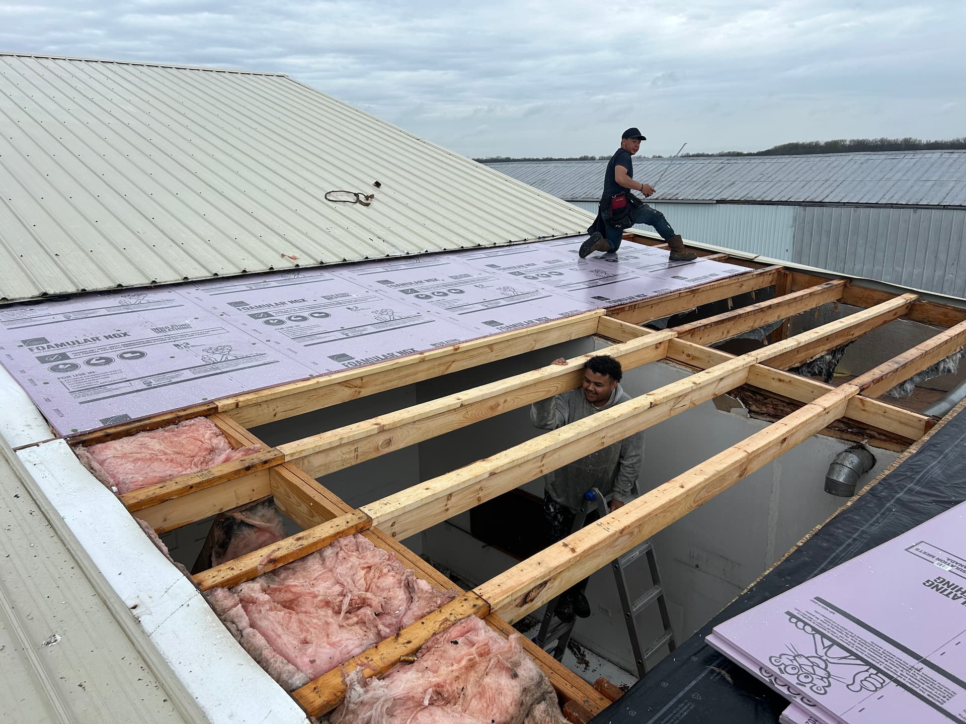 Gallery photos for Roof Replacement with Rotted Framing Repair in Defiance Ohio: Image #5