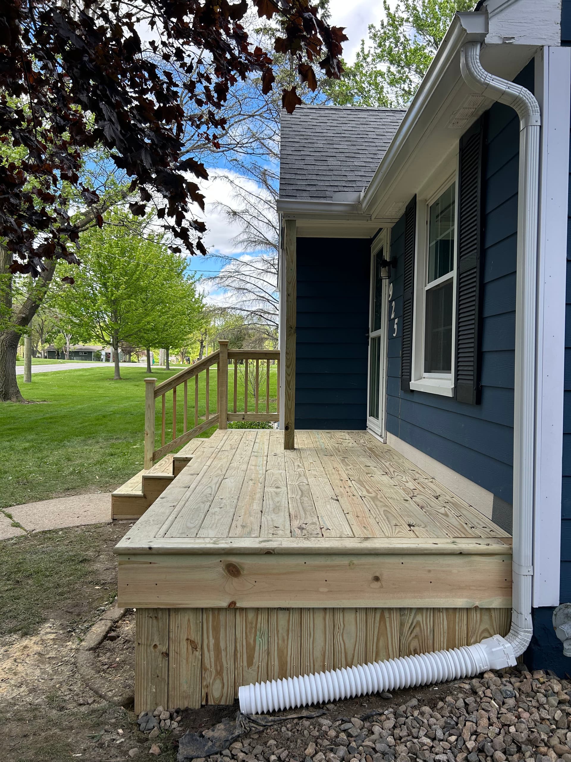 Gallery photos for Front Porch Build Gives Bryan Home a Safer Entry: Image #5