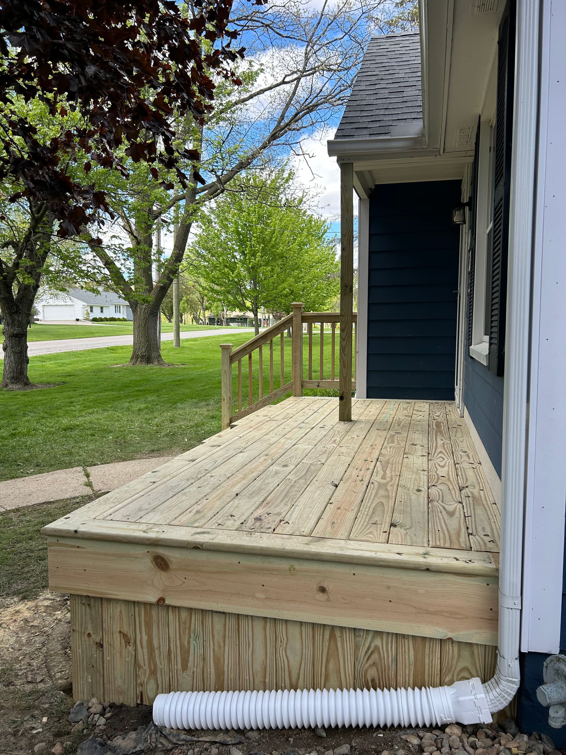 Gallery photos for Front Porch Build Gives Bryan Home a Safer Entry: Image #6