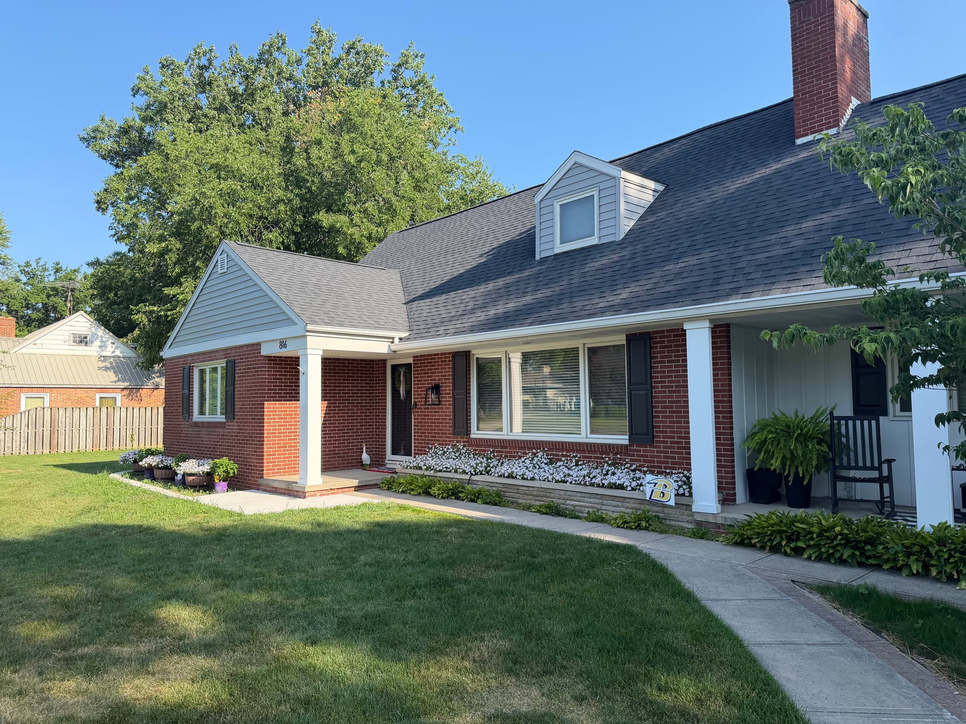 Gallery photos for Siding Replacement on a Bryan Ohio Brick Home: Image #1