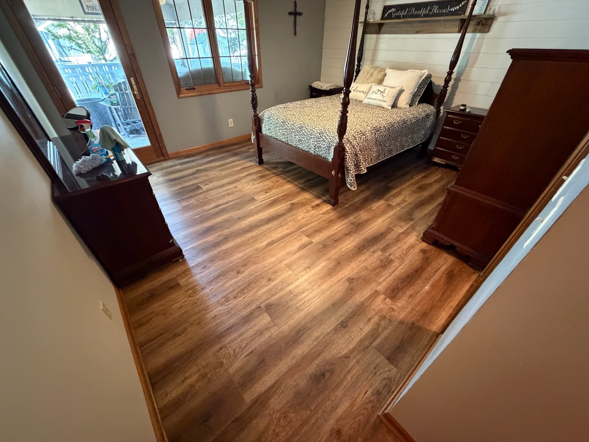 Bedroom Flooring Installation Done Right in Bryan Ohio image