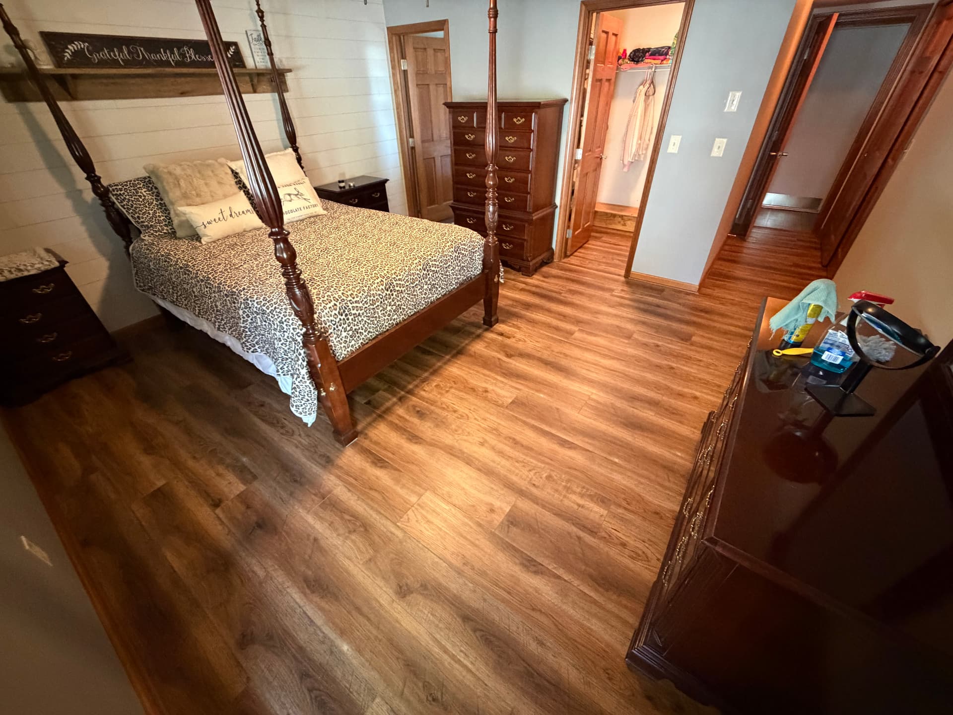 Gallery photos for Bedroom Flooring Installation Done Right in Bryan Ohio: Image #1